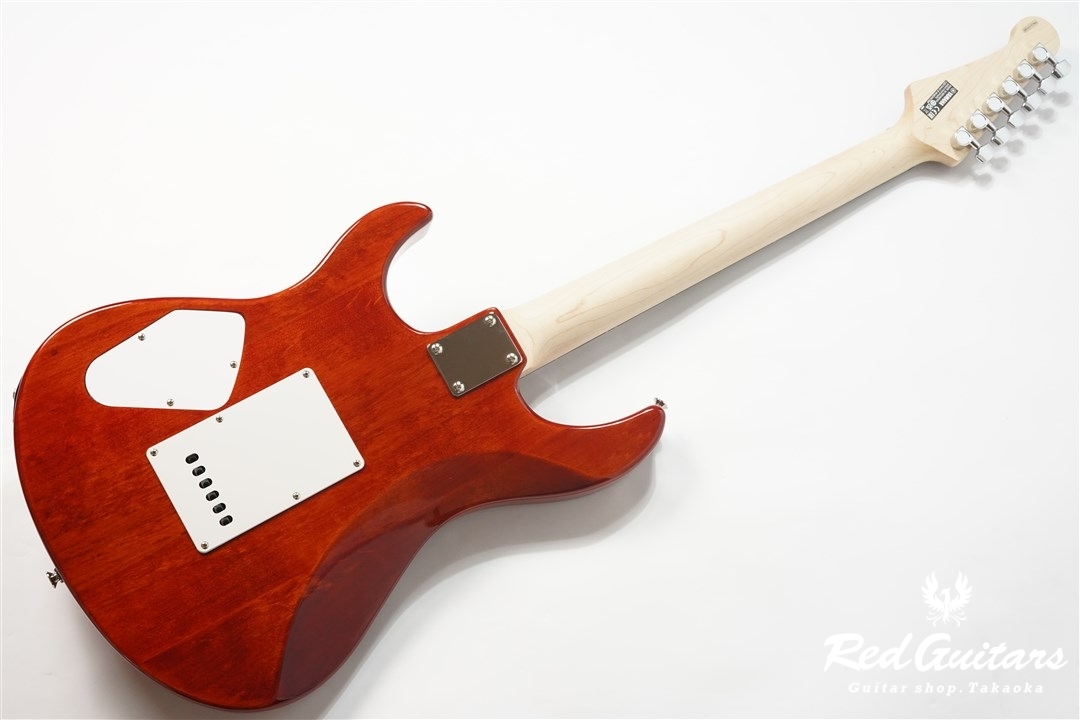美品YAMAHA PACIFICA212VQM CMB CaramelBrown YAMAHA PACIFICA212VQM CMB キャラメルブラウンパシフィカ